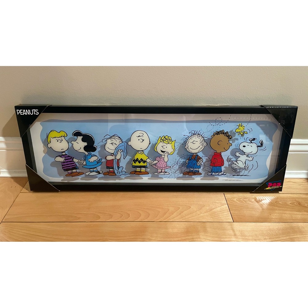 Peanuts Gang Framed Art Print Pop Creations Wall‎ Decor